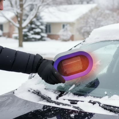 Portable Electric Heater With Fast Heating And Two Speed Settings