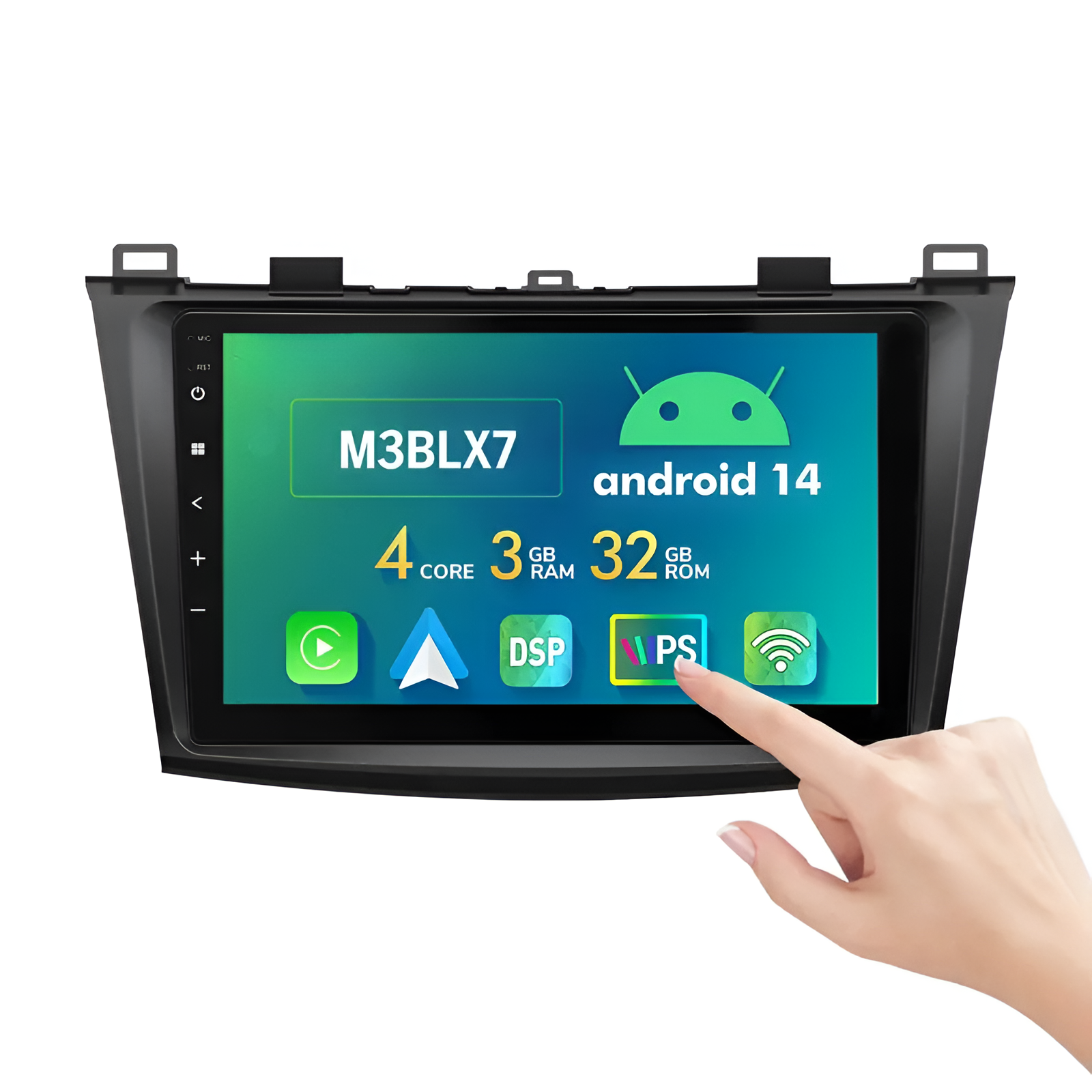 Car Stereo For Mazda 3 With Wireless CarPlay And Android Auto