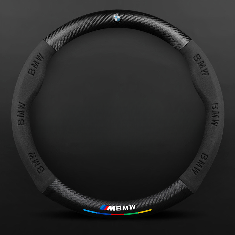 Anti Slip Steering Wheel Cover wrapped around the outer rim
