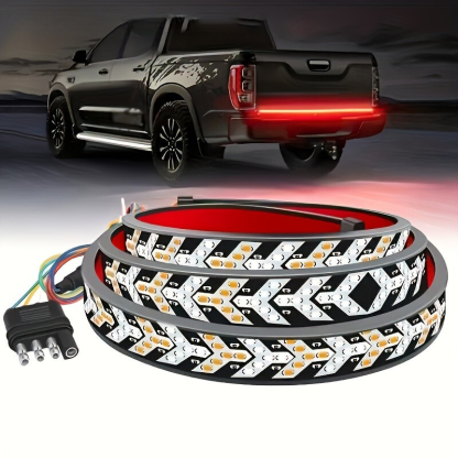 Waterproof LED Tailgate Light Strip-Wireless Car Play Tech