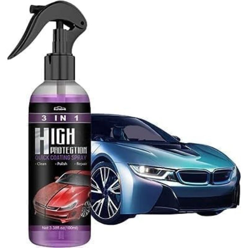 3 In 1 High Protection Car Coating Spray-Wireless Car Play Tech