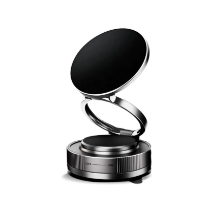 360 Degree Adjustable Magnetic Vacuum Phone Holder For Car Dashboard