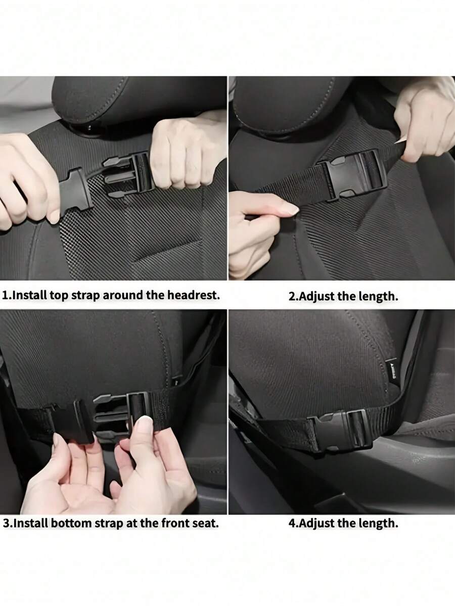 Car Seat Back Storage Bag Car Rear Seat Organizer Bag For Beverages Tablets Toys Oxford Cloth Seat Back Protector Cover Foldable Multi-Compartment Storage Bag For Many Types Of Cars Men Women Car Essential Accessories Car Interior Decorations - Multicolor - View 6