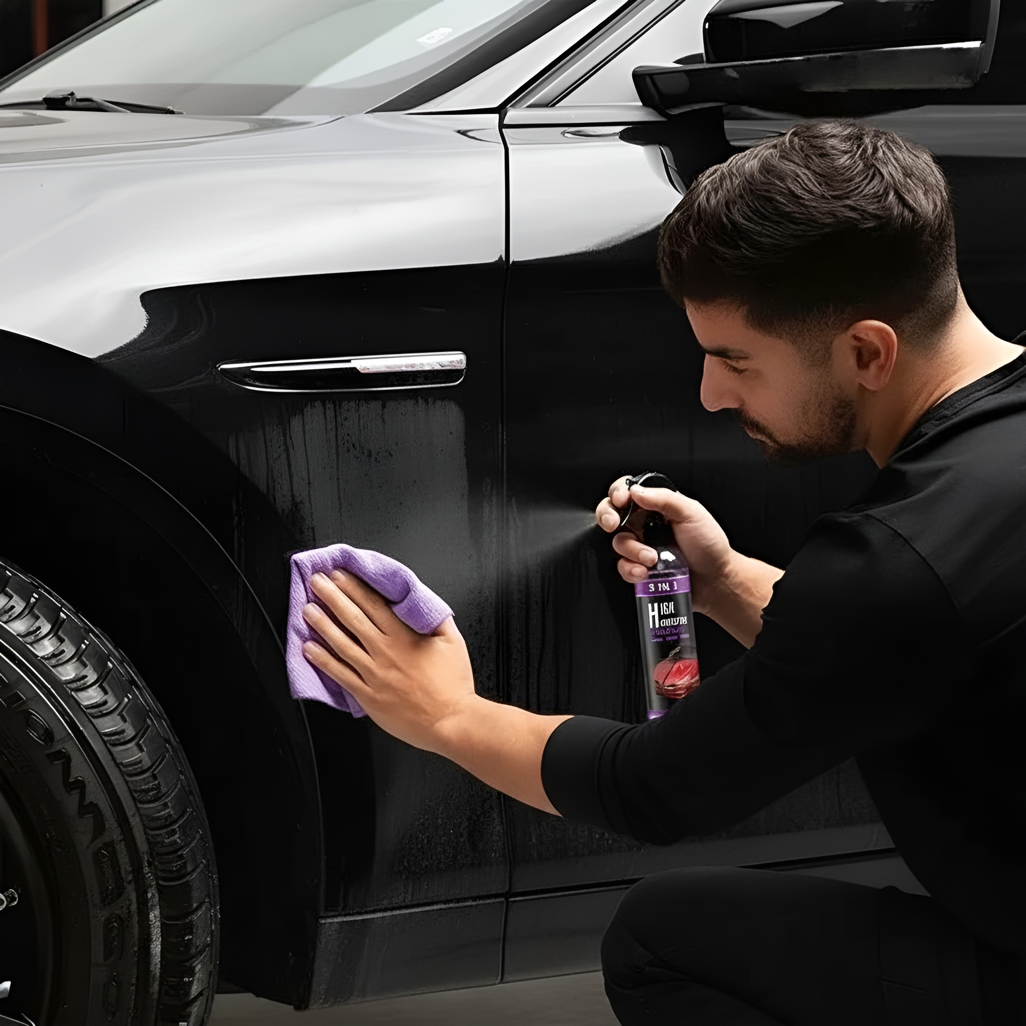 3 in 1 Car Polish Coating Spray