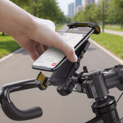 Bike Phone Motorcycle Mount Holder Handlebar Cell Phone Clamp