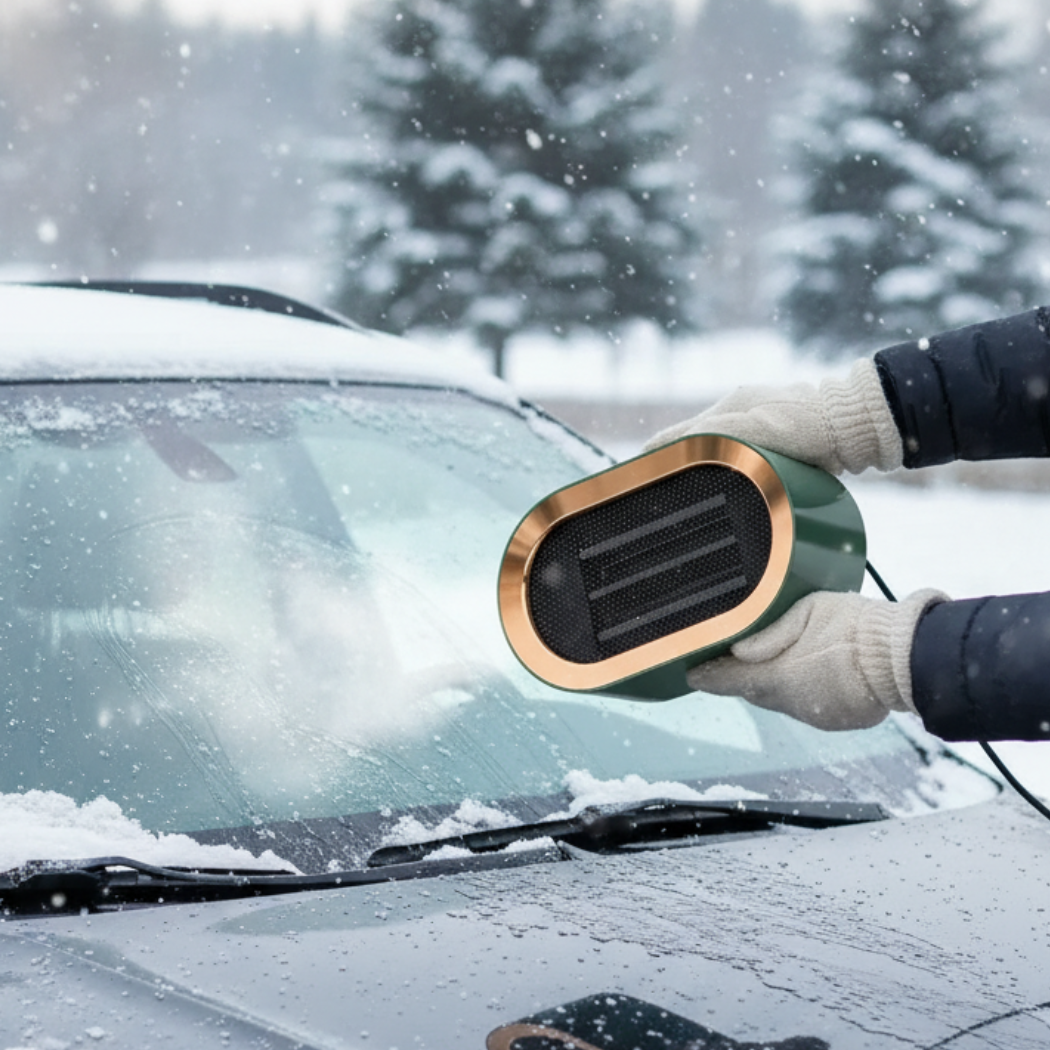 Portable Electric Heater With Fast Heating And Two Speed Settings