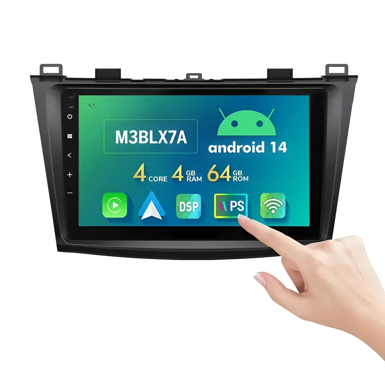 Car Stereo For Mazda 3 With Wireless CarPlay And Android Auto