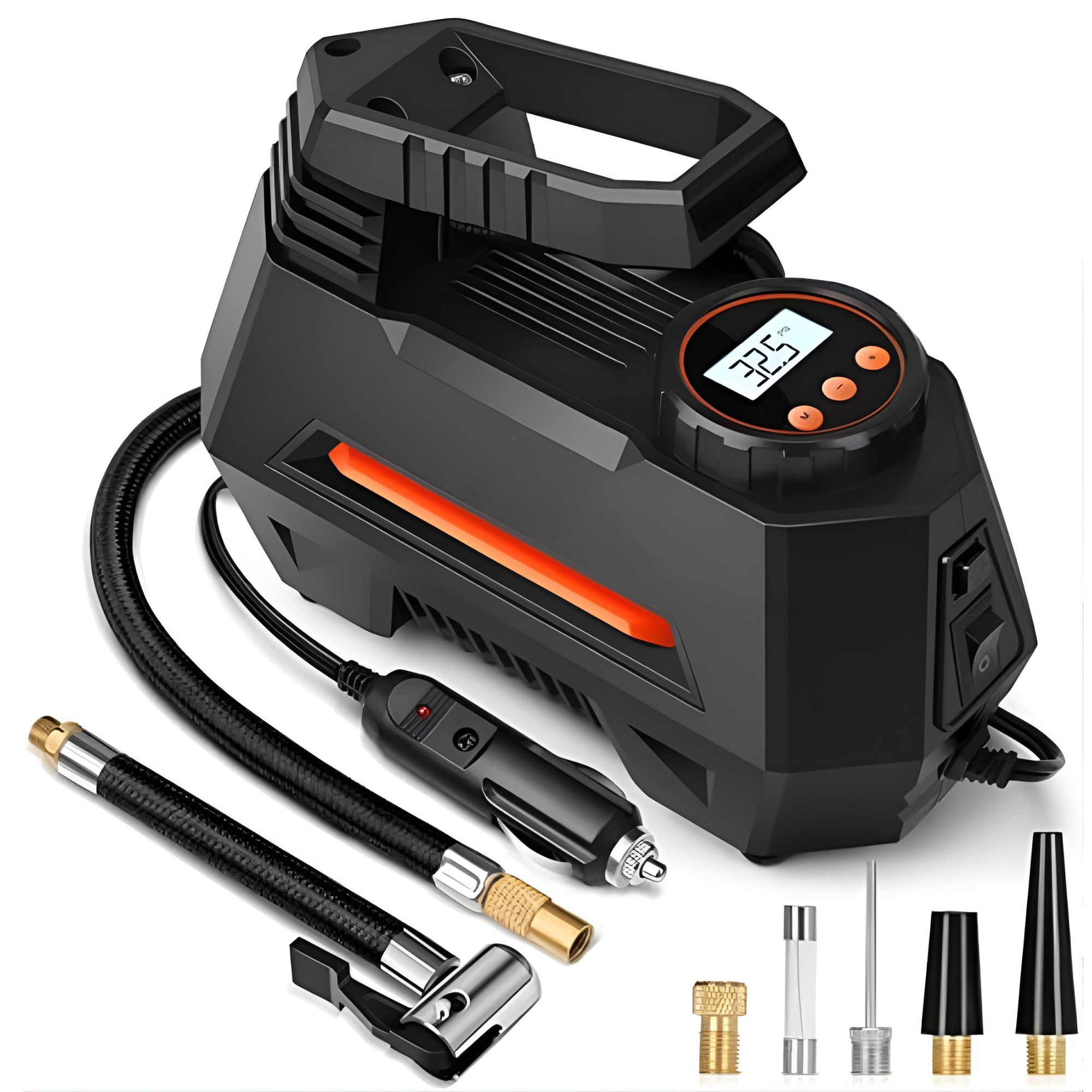 Digital Tire Inflator with LED Light