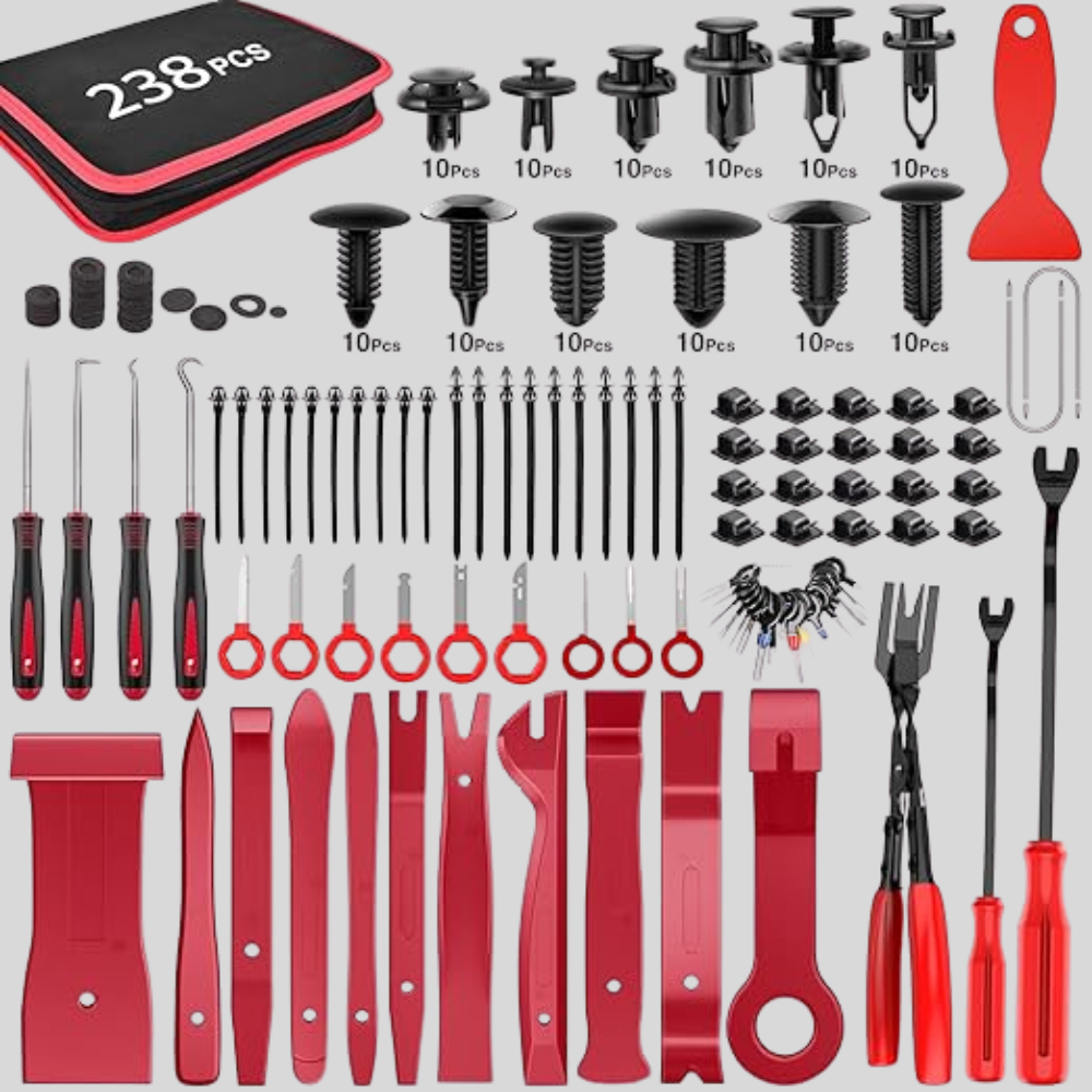 238 Pieces Bumper Retainer Clips Set