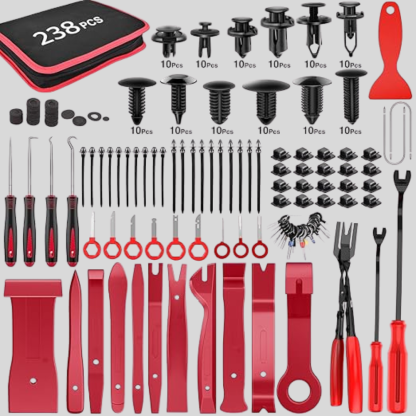 238 Pieces Bumper Retainer Clips Set