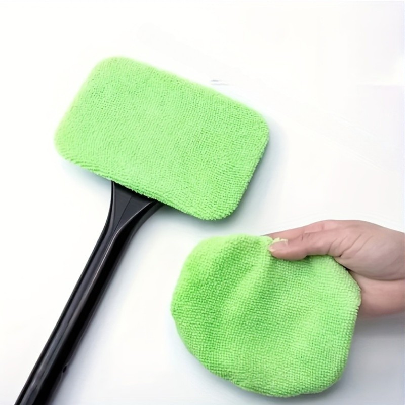 Car Glass Cleaning Tool Dual Brush For Windshield Care