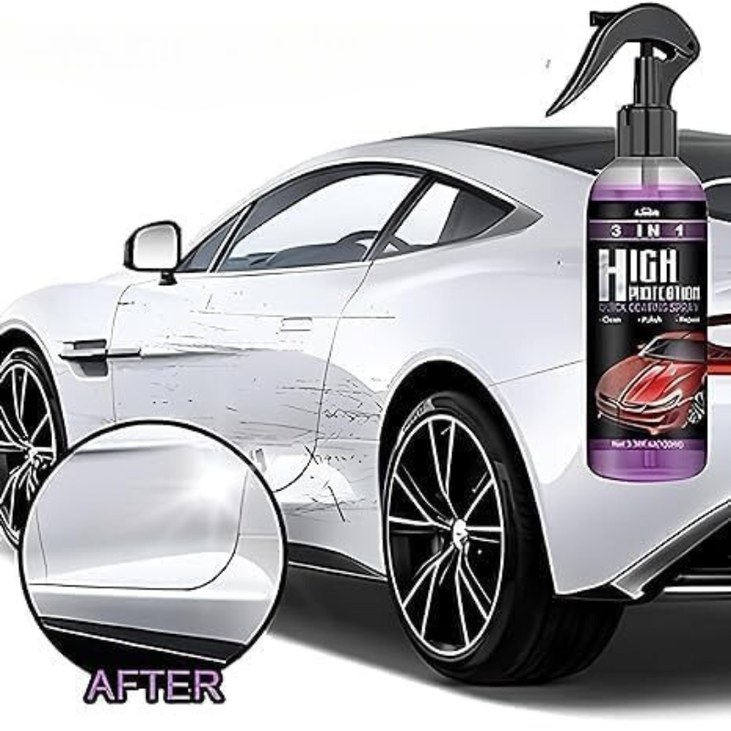 3 In 1 High Protection Car Coating Spray-Wireless Car Play Tech