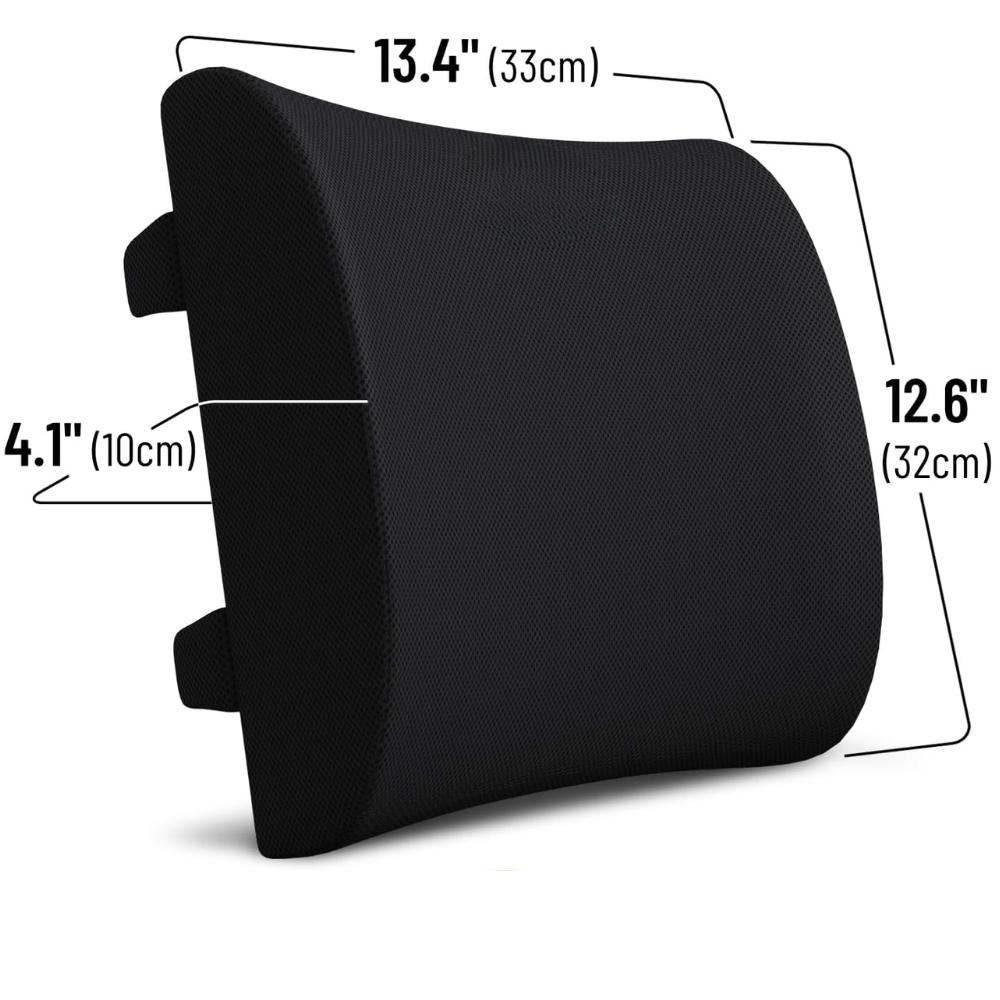 Memory Foam Seat Cushion For Car Desk Travel Support-Wireless Car Play Tech