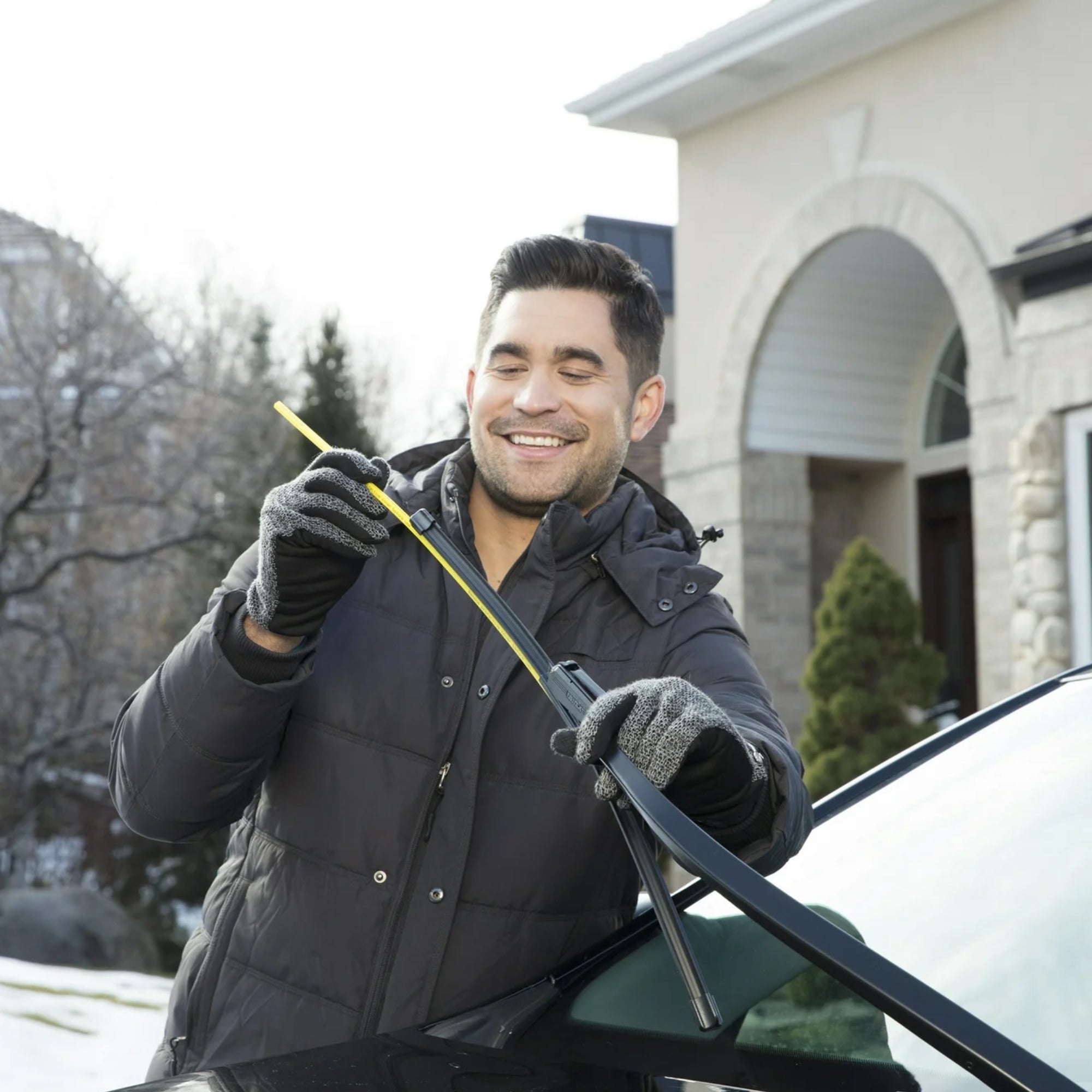 All Weather Performance Windshield Wiper Blades-Wireless Car Play Tech