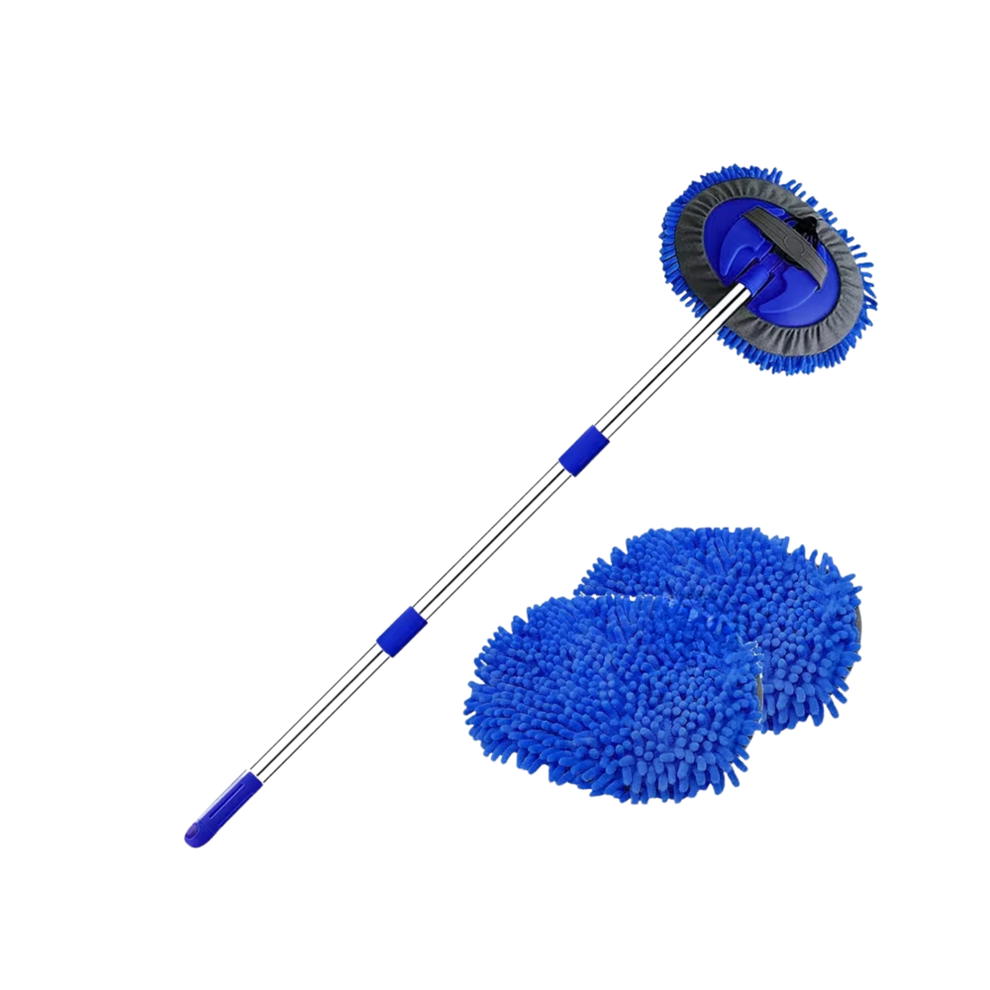 47.5 Inch Microfiber Car Wash Brush Mop With Long Handle