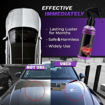 3 In 1 High Protection Quick Car Coating Spray-Wireless Car Play Tech