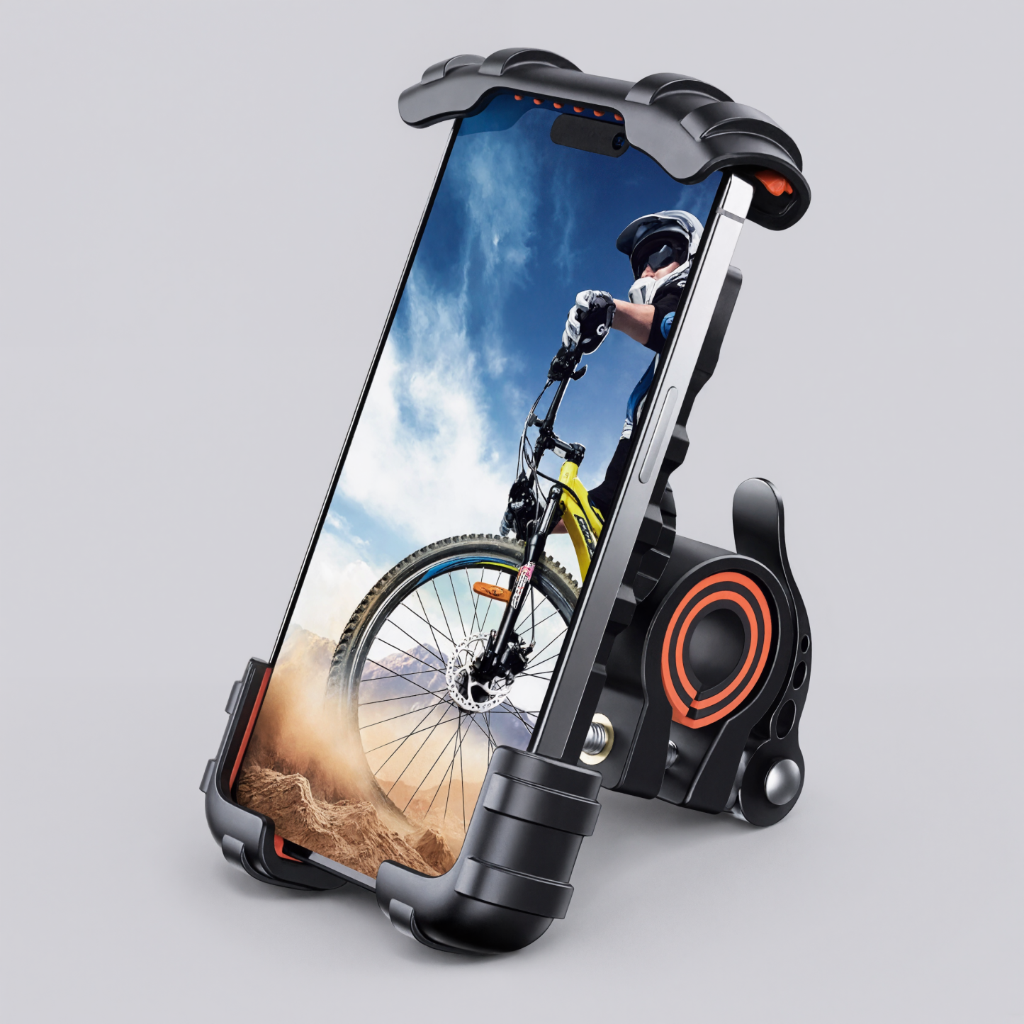 Bike Phone Motorcycle Mount Holder Handlebar Cell Phone Clamp