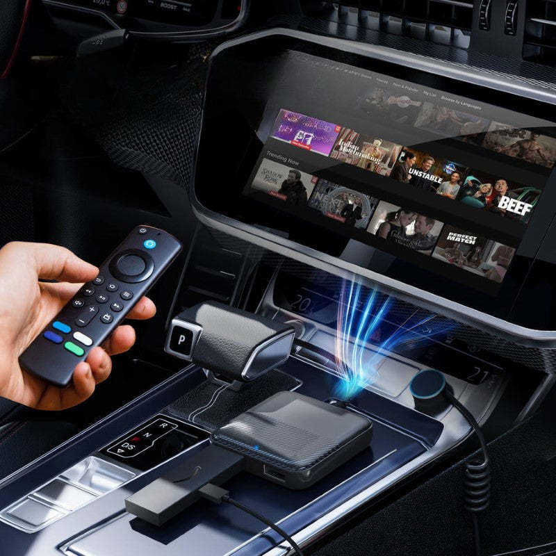Car TV Converter For Fire TV Stick-Wireless Car Play Tech