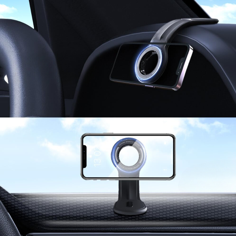 Magnetic Car Phone Mount-Wireless Car Play Tech