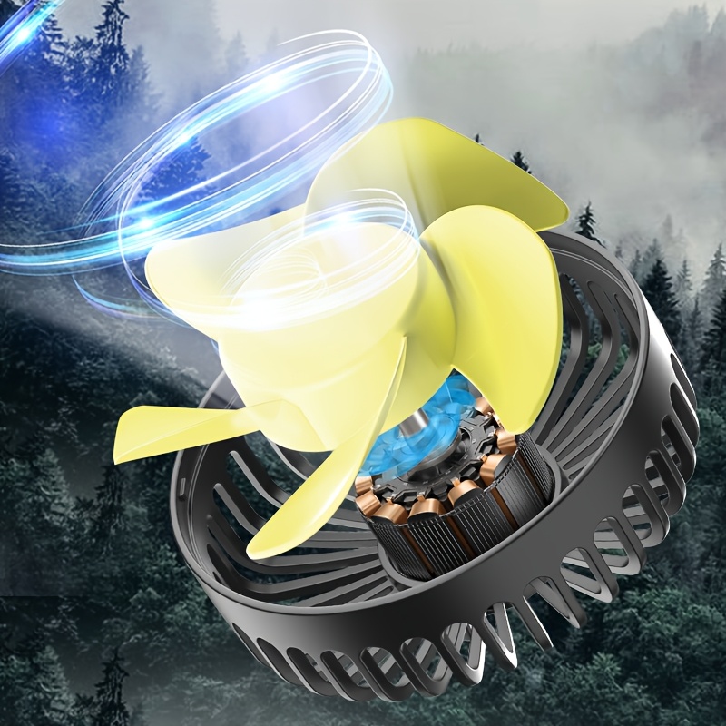 USB Portable Dual Head Cooling Fan For Car