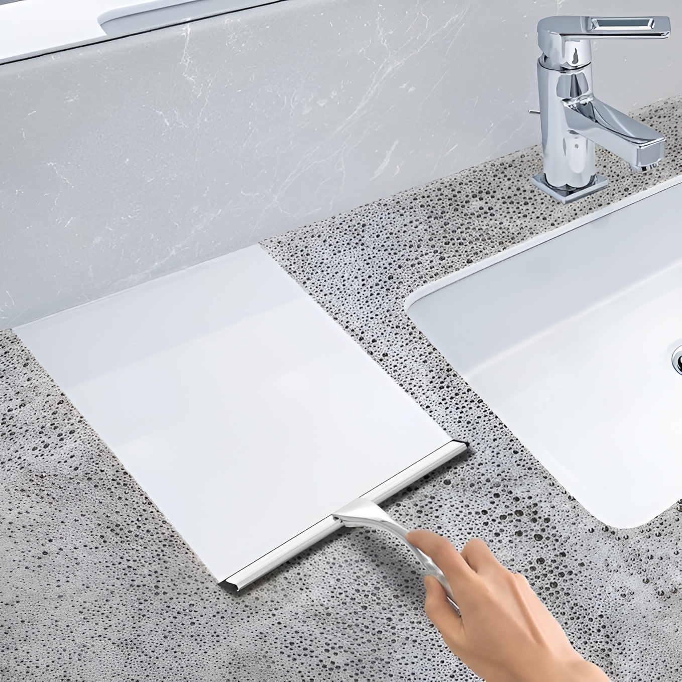 Stainless Steel Shower Squeegee Set