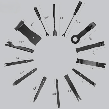 238Pcs Bumper Retainer Clips Set