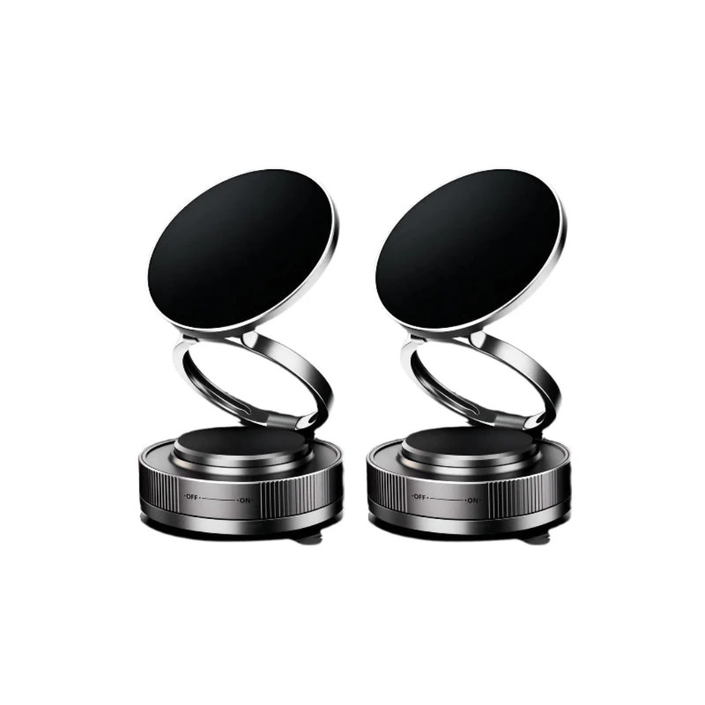 360 Degree Adjustable Magnetic Vacuum Phone Holder For Car Dashboard