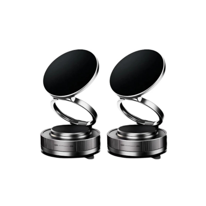 360 Degree Adjustable Magnetic Vacuum Phone Holder For Car Dashboard