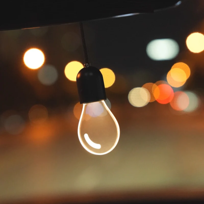 Bulb Design Hanging Light For Car