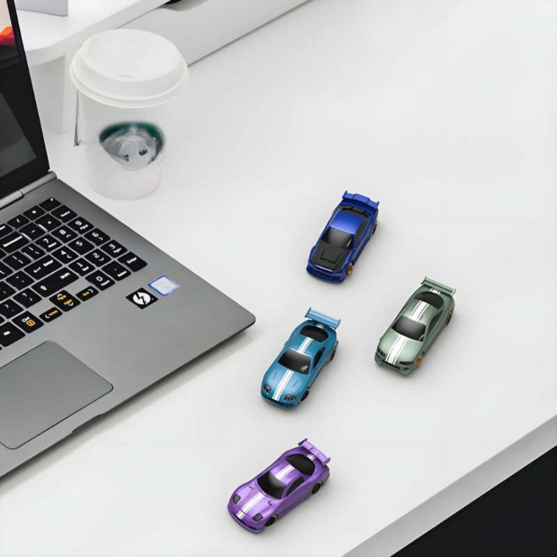 Mini Drift Car RC Model With LED Lights-Wireless Car Play Tech