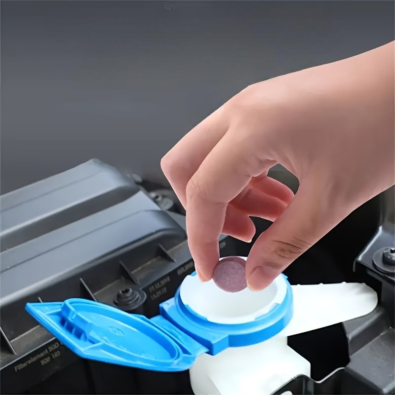 60 Piece Of Car Windshield Washer Cleaning Tablets For Glass Cleaning