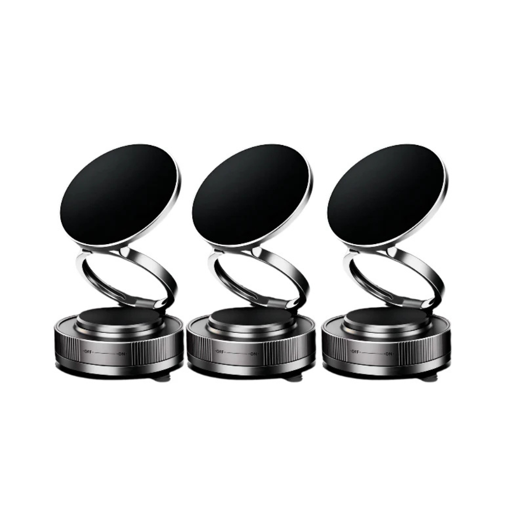 360 Degree Adjustable Magnetic Vacuum Phone Holder For Car Dashboard