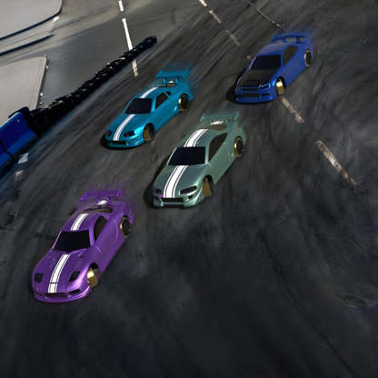 Mini Drift Car RC Model With LED Lights-Wireless Car Play Tech