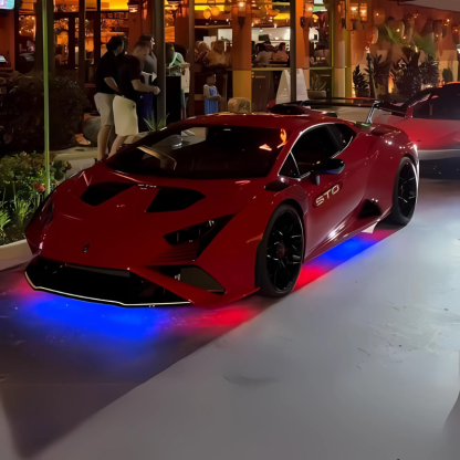 Under Glow Kit LED Color Chasing Kit-Wireless Car Play Tech