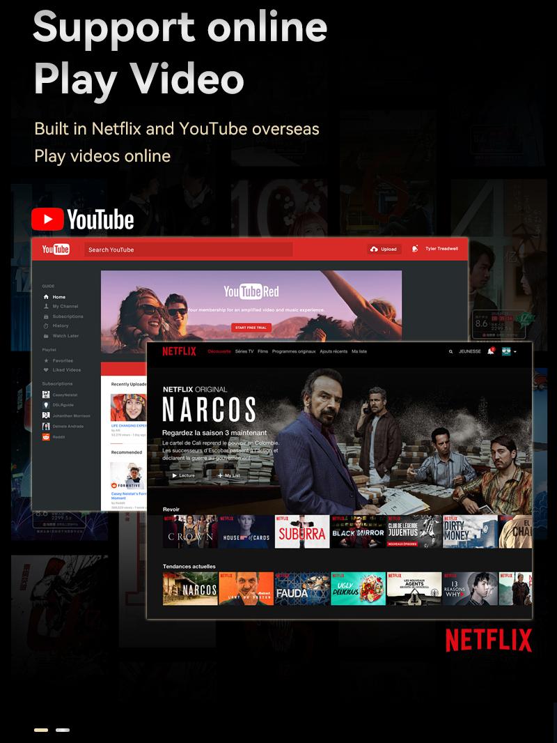 【ValentinesDay】Wireless Carplay Adapter for Factory Wired Carplay Vehicles,Supports Netflix/Youtube/TikTok APP to Play Vedio on a Car Screen  【Not support for Tesla & BMW】