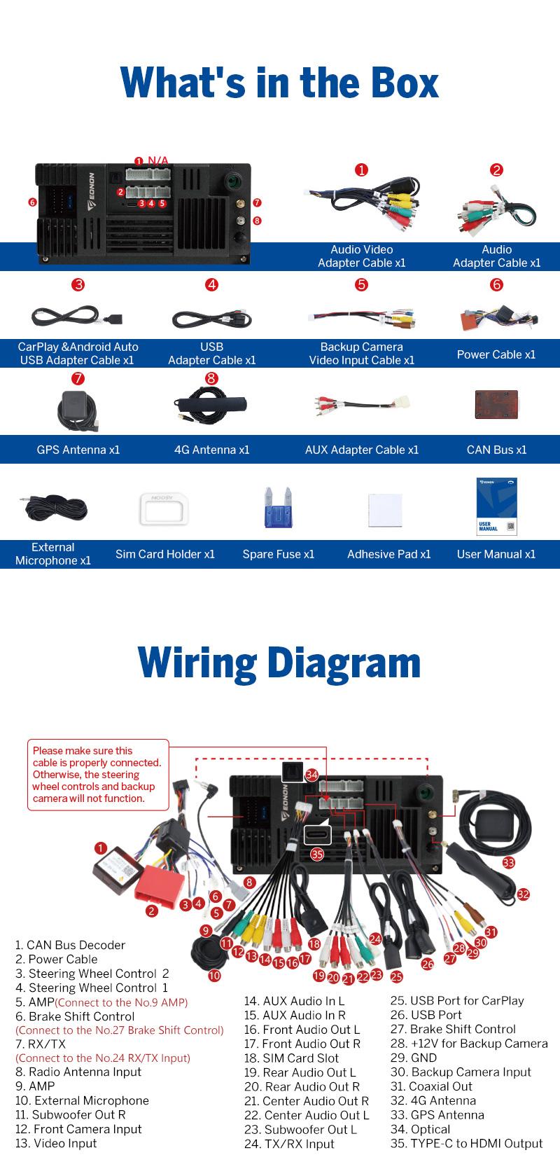 EONON Car Stereo for Mazda 3 Mazda speed 3 2010, 2011, 2012, 2013, Wireless CarPlay & Android Auto Car Radio Touch Screen, 9" Android 14 Car head unit, Bluetooth, Steering wheel controls, Backup camera, plug and play, Jumpstart Sale - M3BLX7 / M3BLX7S