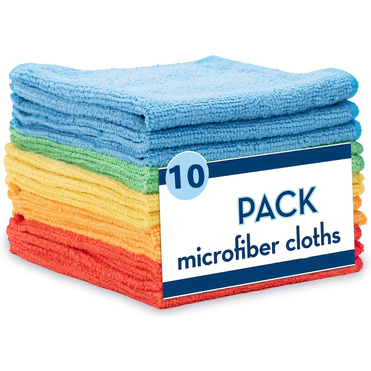 Soft Microfiber Towels For Car Washing And Surface Cleaning