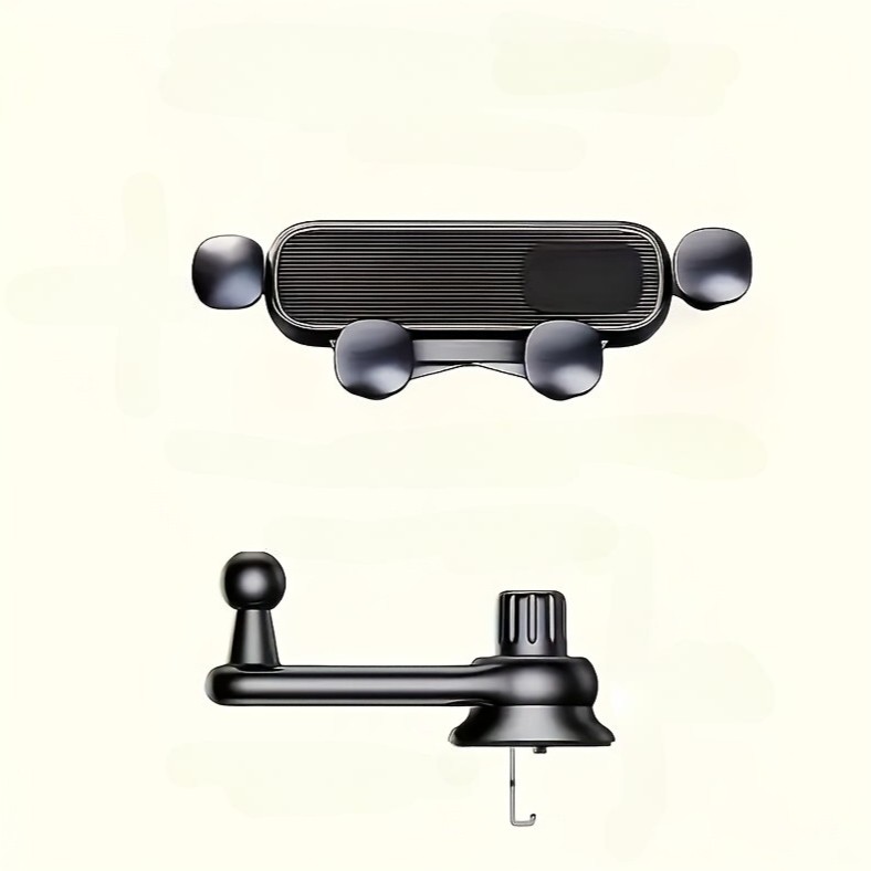 Adjustable Air Vent Car Phone Mount With Gravity Lock Grip