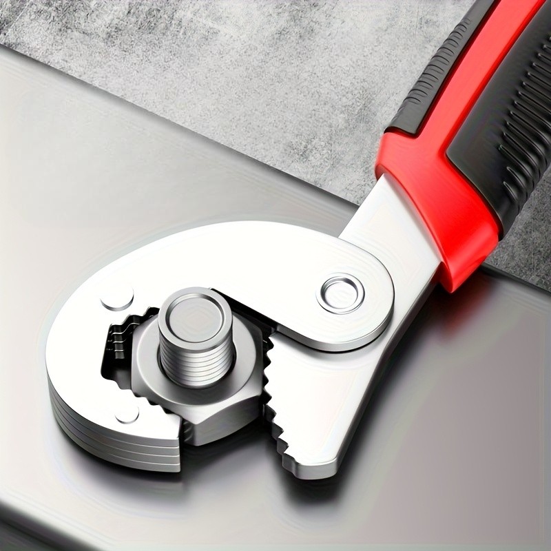 Adjustable Universal Wrench Tool With Large Opening Grip