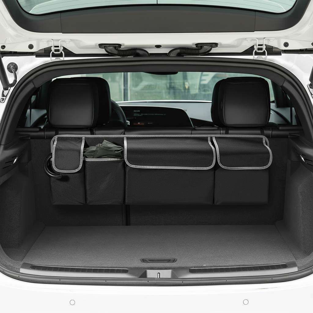 Multi Pocket Oxford Cloth Trunk Organizer