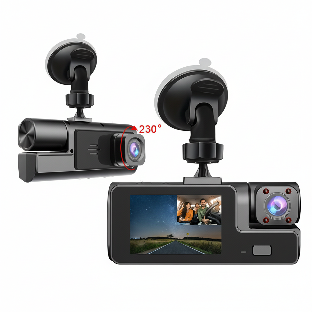 Dual Lens 1080P Wide Angle Camera