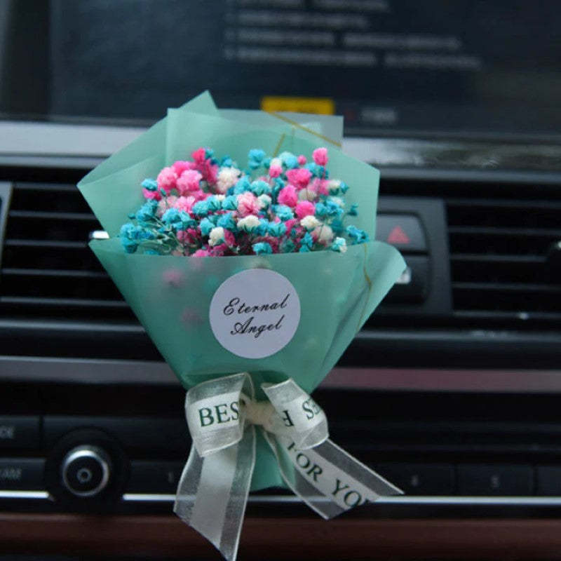 Bouquet Car Air Freshener-Wireless Car Play Tech