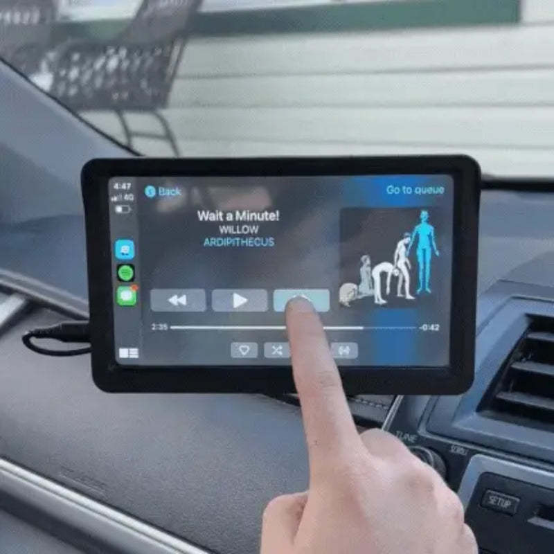 Universal Touchscreen Car Dashboard With Voice Control-Wireless Car Play Tech