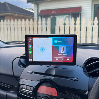 Universal Touchscreen Car Dashboard With Voice Control-Wireless Car Play Tech