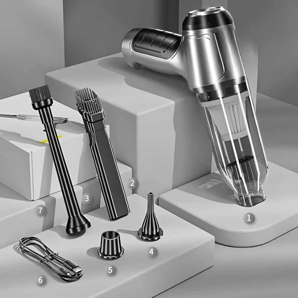 Car Vacuum Cleaner-Wireless Car Play Tech