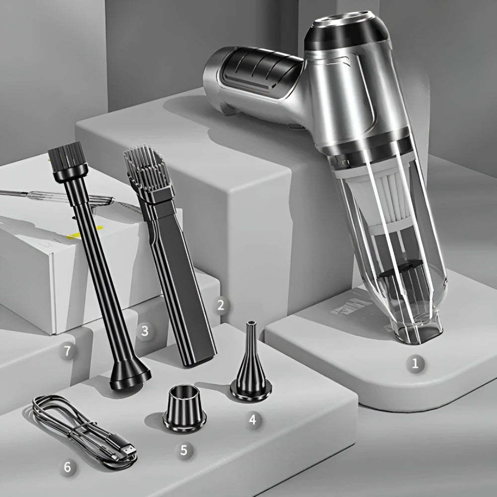 Car Vacuum Cleaner-Wireless Car Play Tech