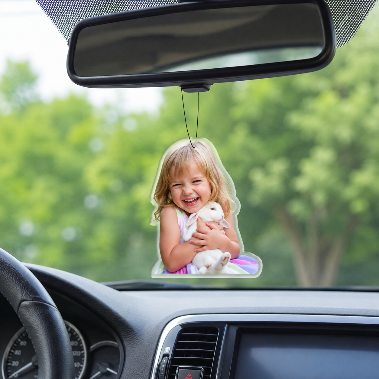 Custom Photo Car Ornament For Car Interior Decor