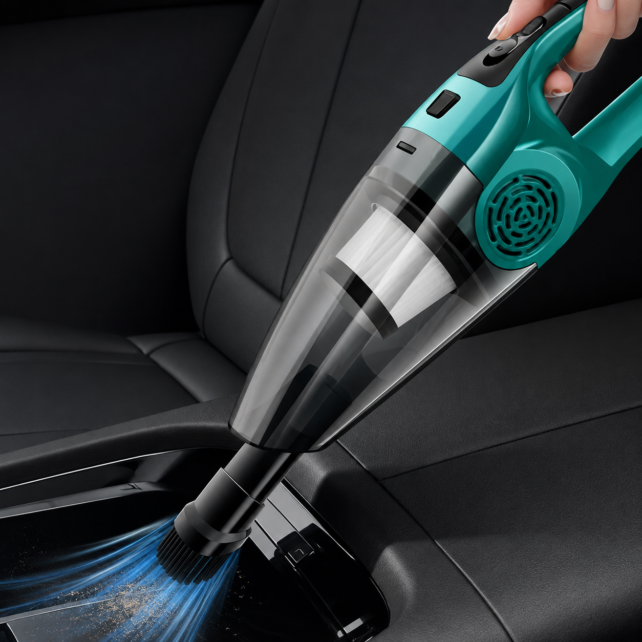 12V Portable Car Interior Vacuum Cleaner With Strong Suction