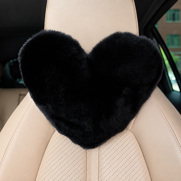 Cordate Shape Headrest Car Seat Pillow For Women