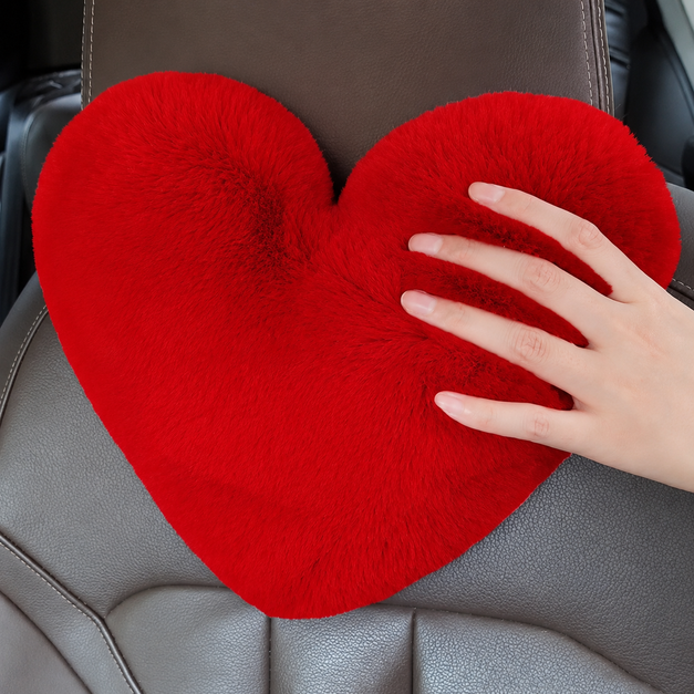 Cordate Shape Headrest Car Seat Pillow For Women